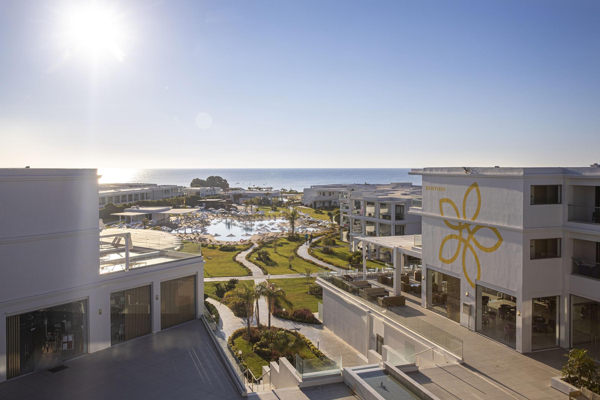 Asterias Beach Resort Afantou Ngoại thất bức ảnh