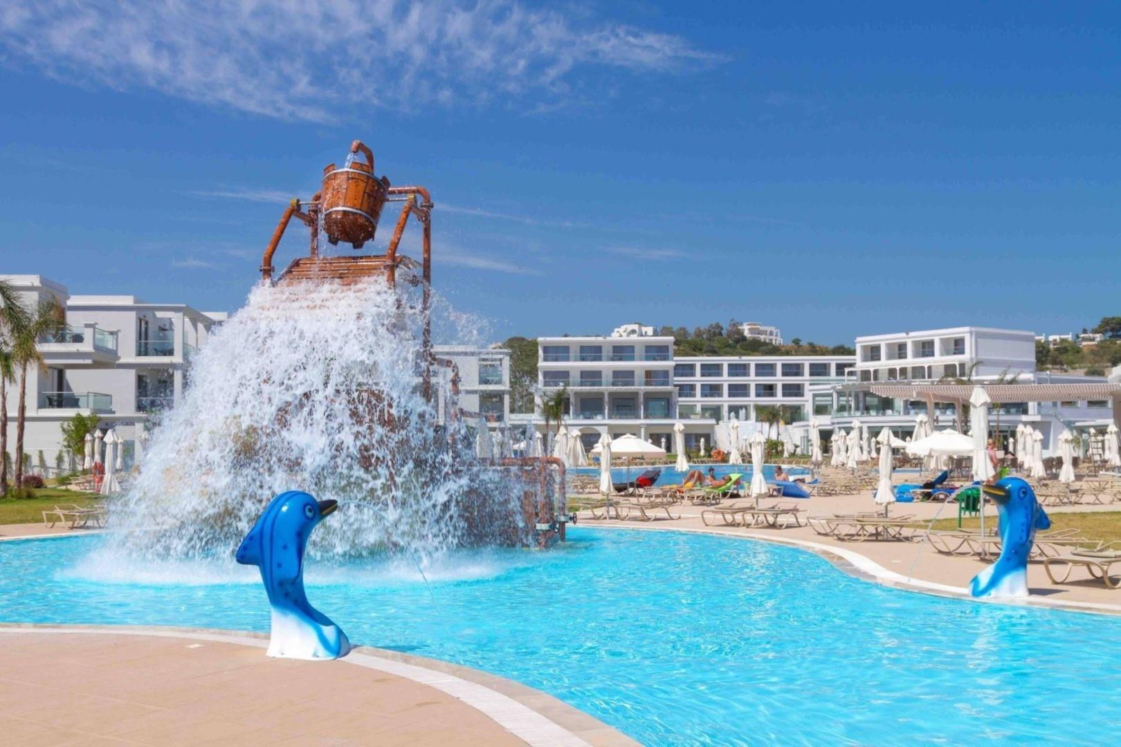 Asterias Beach Resort Afantou Ngoại thất bức ảnh