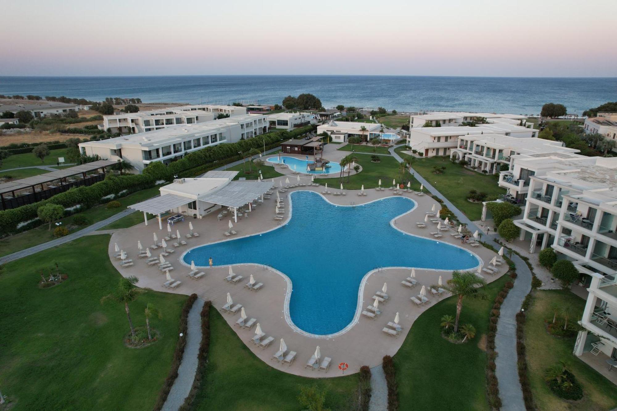 Asterias Beach Resort Afantou Ngoại thất bức ảnh